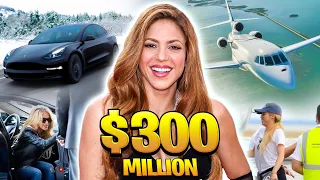 Shakira Lifestyle 2023 | Net Worth, Car Collection, Mansion, Private Jet...