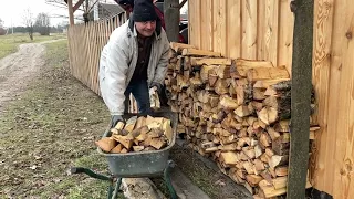 Wie wir unser Brennholz machen