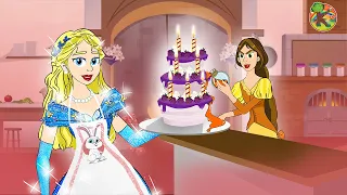 Princesa Cenicienta - El Pastel De Cumpleaños | KONDOSAN en Español - Cuentos de Hadas para Niños