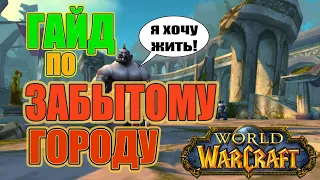 World of Warcraft. VanillaClassic. Гайд по Забытому городу (восток). (змейталак)