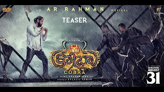 Cobra (Telugu) - Official Teaser | Chiyaan Vikram | AR Rahman | R Ajay Gnanamuthu | 7 Screen Studio