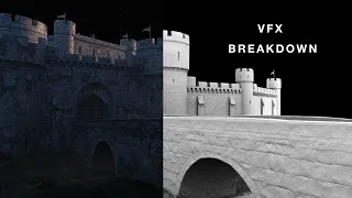 ''White Castle'' | VFX 3D Matte Painting | Blender | VFX Breakdown | By Vincent Boudewijn