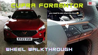 CUPRA FORMENTOR STEERING WHEEL : THIS FEATURE IS GREAT!