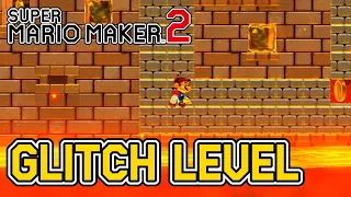 CRAZY Glitch Level In Super Mario Maker 2
