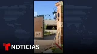 Así quedó la casa donde Ovidio Guzmán fue capturado #Shorts | Noticias Telemundo