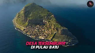 Monemvasia, Desa Tersembunyi di Pulau Batu Besar Setinggi 200 Meter