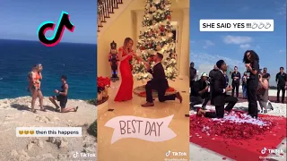 Cutest She Said Yes Moments.. Tiktok Compilation.. Marriage Proposals on TIktok..