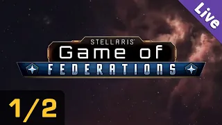 Stellaris - Game of Federations (I): Möge die Schönheit mit euch sein! (Streamaufzeichnung / Uncut)