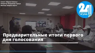 Предварительные итоги первого дня голосования