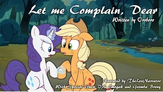 Let Me Complain, Dear [MLP Fanfic Reading] (Romance/Comedy - Rarity/Applejack)