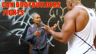 Can a bodybuilder fight