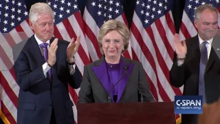 Hillary Clinton FULL Concession Speech (C-SPAN)