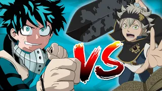 Deku vs Asta Who is the Better Underdog (My Hero Academia vs Black Clover)