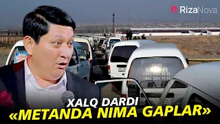 Avaz Oxun - Xalq dardi "Metanda nima gaplar"