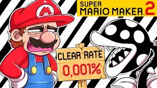 A FASE IMPOSSÍVEL PARA DALTÔNICOS! - SUPER MARIO MAKER 2