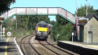 Rare Locations; Llanfairfechan - push-pull 67s and the NMT on the North Wales coast in August 2022