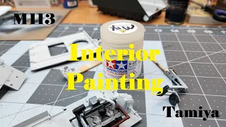 M113 Armored Personnel Carrier, Build Part 2, Interior Painting