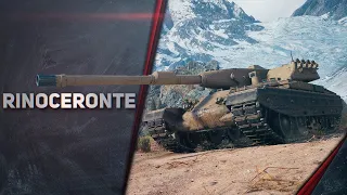 ⭐ RINOCERONTE ⭐ КАК ОН ПОСЛЕ АПА? - СТОИТ ЛИ КАЧАТЬ? - World of Tanks.