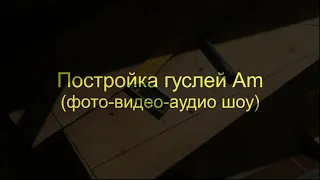 Постройка гуслей в тональности Am