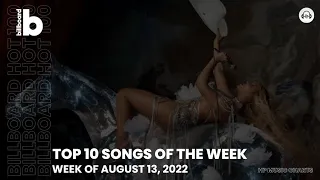 Billboard Hot 100 - Top 10 Songs of the Week (August 13, 2022)