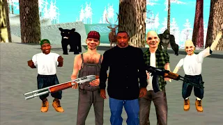 GTA San Andreas Loquendo - Un día de cacería con los Tíos