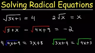 Solving Radical Equations