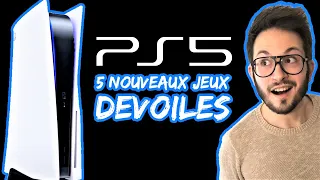 PlayStation dévoile 5 NOUVEAUX JEUX PS5 🎮
