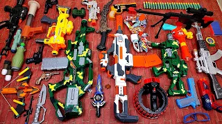 Collecting 7 Sniper Rifles and AK47 Guns Assault Rifles Damachine Gun Machine Gun Water Gun Archery