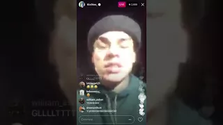 Tekashi 69 and crew Calls Trippie Red Snitch After Beating Him Up.