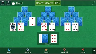 Microsoft Solitaire Collection: TriPeaks - Hard - November 6, 2021