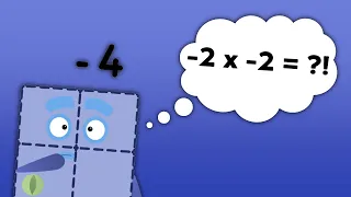 Meet Negative Deutero and Pentrixel! | Numberblocks Animations