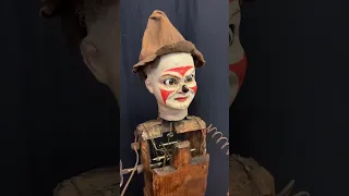 Automaton Clown playing the Cello c1880