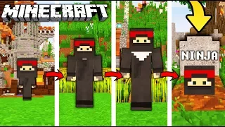 ŻYCIE NINJA W MINECRAFT || OD NARODZIN DO ŚMIERCI