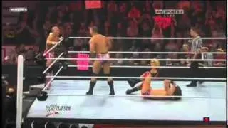 WWE RAW  cody rhodes & drew macintyre vs the hart dynasty