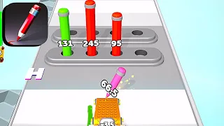 Pencil Grinder ​- All Levels Gameplay Android,ios (Part 4)