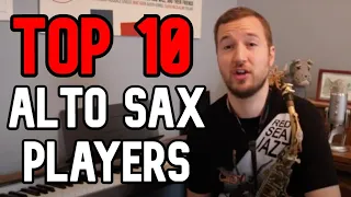 Top 10 Alto Sax Players in Jazz