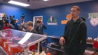 Wolves’ LaVine Helps Pay For New Cafeteria At St. Paul School For The Deaf