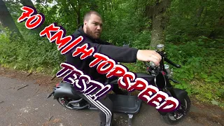 Elektro-Chopper schneller machen ⚡️🔥und Topspeed Test mit Tuning