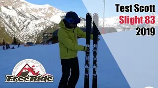 Test skis Scott Slight 83 2019