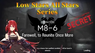 Arknights M8-6 + Secret Ending Guide Low Stars All Stars with Surtr
