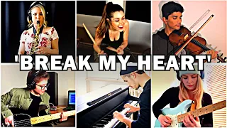 Who Played it Better: Dua Lipa - Break My Heart (Sax, Bass, Drum, Piano, Violin, Guitar)