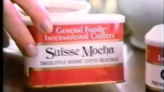 General Foods International Coffees - ad from 1980