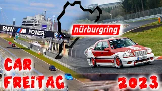 CAR FREITAG AUF DEM NÜRBURGRING MIT DEN STEELRIDERS // MIR SIND DABEI ALLES !!! W202 /PEUGEOT 106