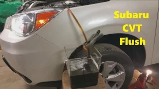 2015 Subaru Forester 2.5 CVT Transmission Flush