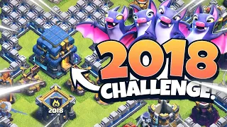 Easily 3 Star The 2018 Challenge In Clash of Clans | Easy Tutorial!