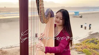 Greensleeves on Harp