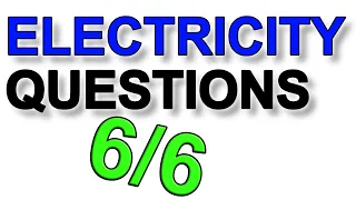 GCSE Physics: Electricity and Circuits Questions Revision (in under 14 minutes)