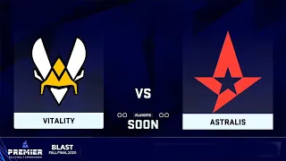 🔴  RU   Astralis vs Vitality BO3 BLAST Premier Fall Finals 2021