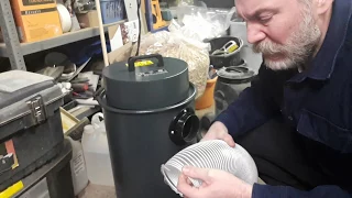 Rutlands 50l dust extractor