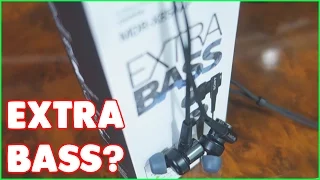 Sony MDR-XB50AP EXTRA BASS Earphones Review! Excellent Microphone for voice overs!